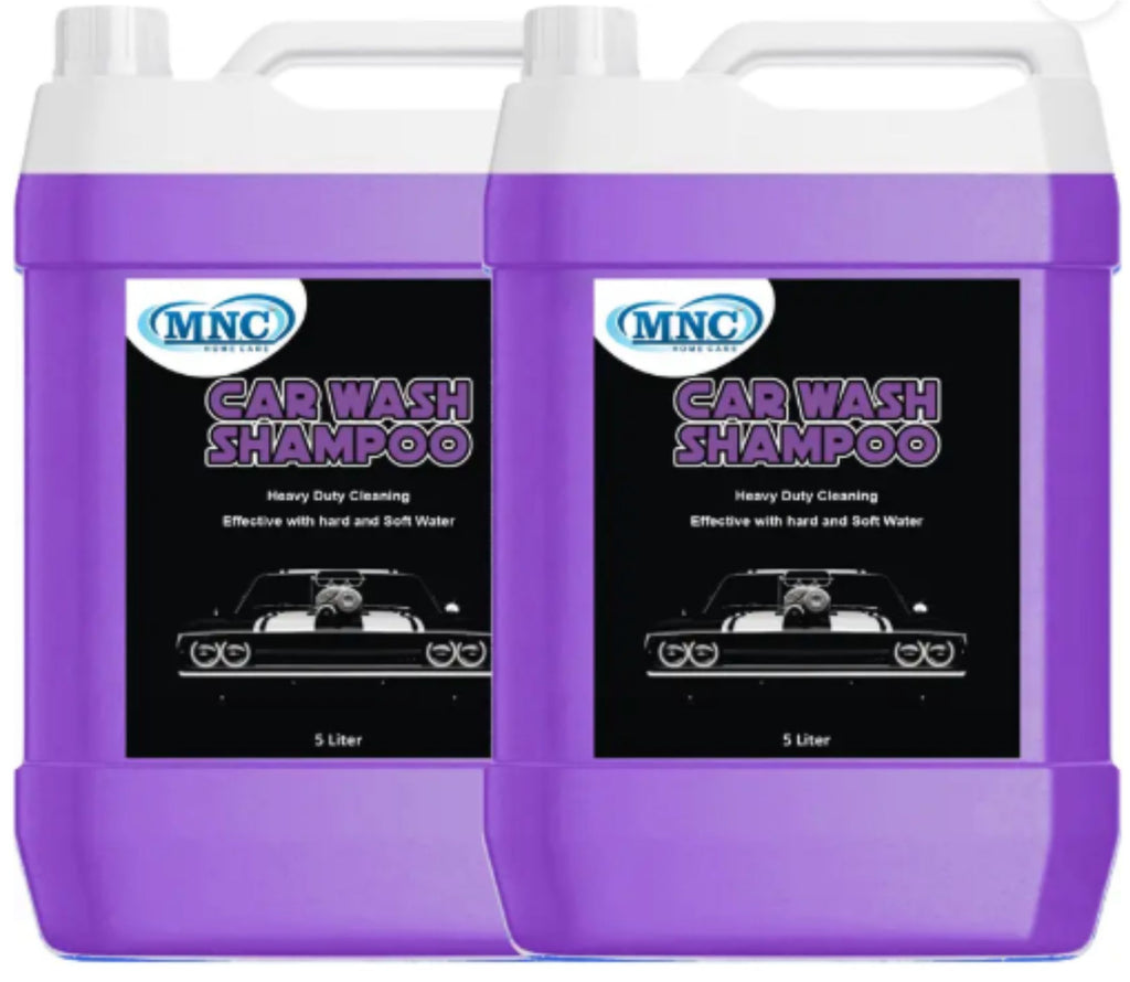 M&C High Foam Car Shampoo Car Washing Liquid(5L+5L) Car Washing Liquid (10000 ml)