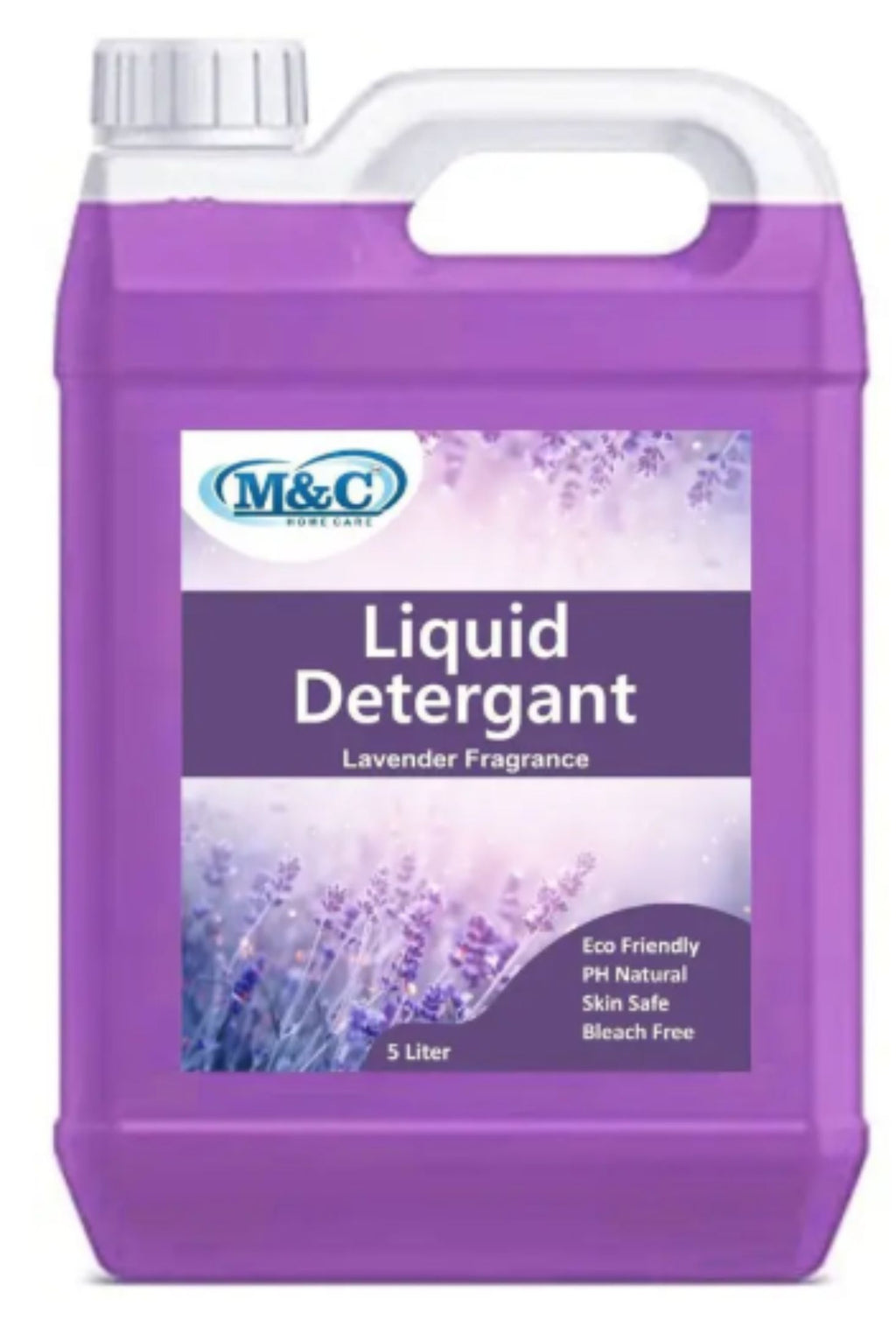 M&C Premium liquied Detergent N82 Lavender Liquid Detergent (5 L)