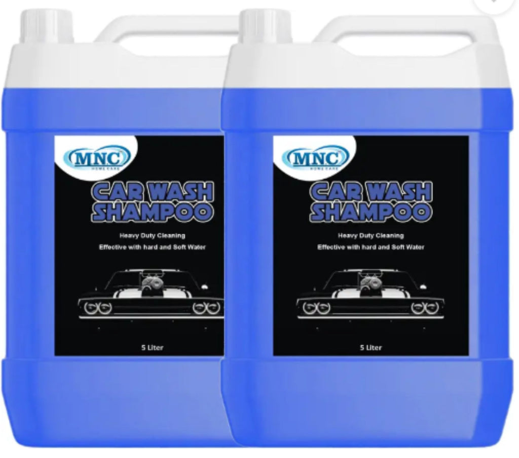 M&C PH Neutral Formula For Spot Free Cleaning With Extra Foam Booster.(5L+5L)-A18 Car Washing Liquid (10000 ml)