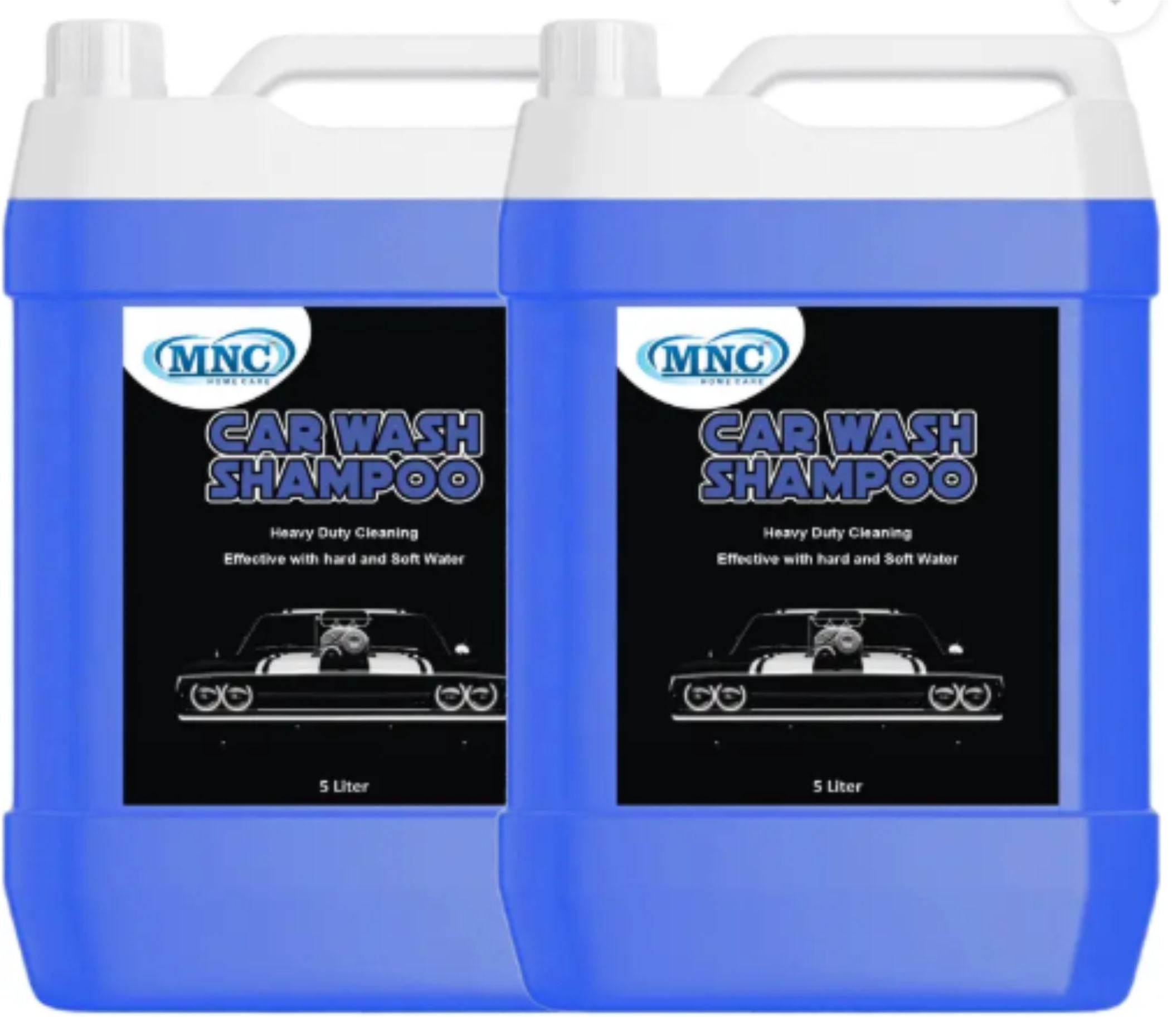 M&C PH Neutral Formula For Spot Free Cleaning With Extra Foam Booster.(5L+5L)-A18 Car Washing Liquid (10000 ml)