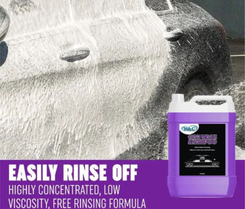 M&C High Foam Car Shampoo Car Washing Liquid(5L+5L) Car Washing Liquid (10000 ml)