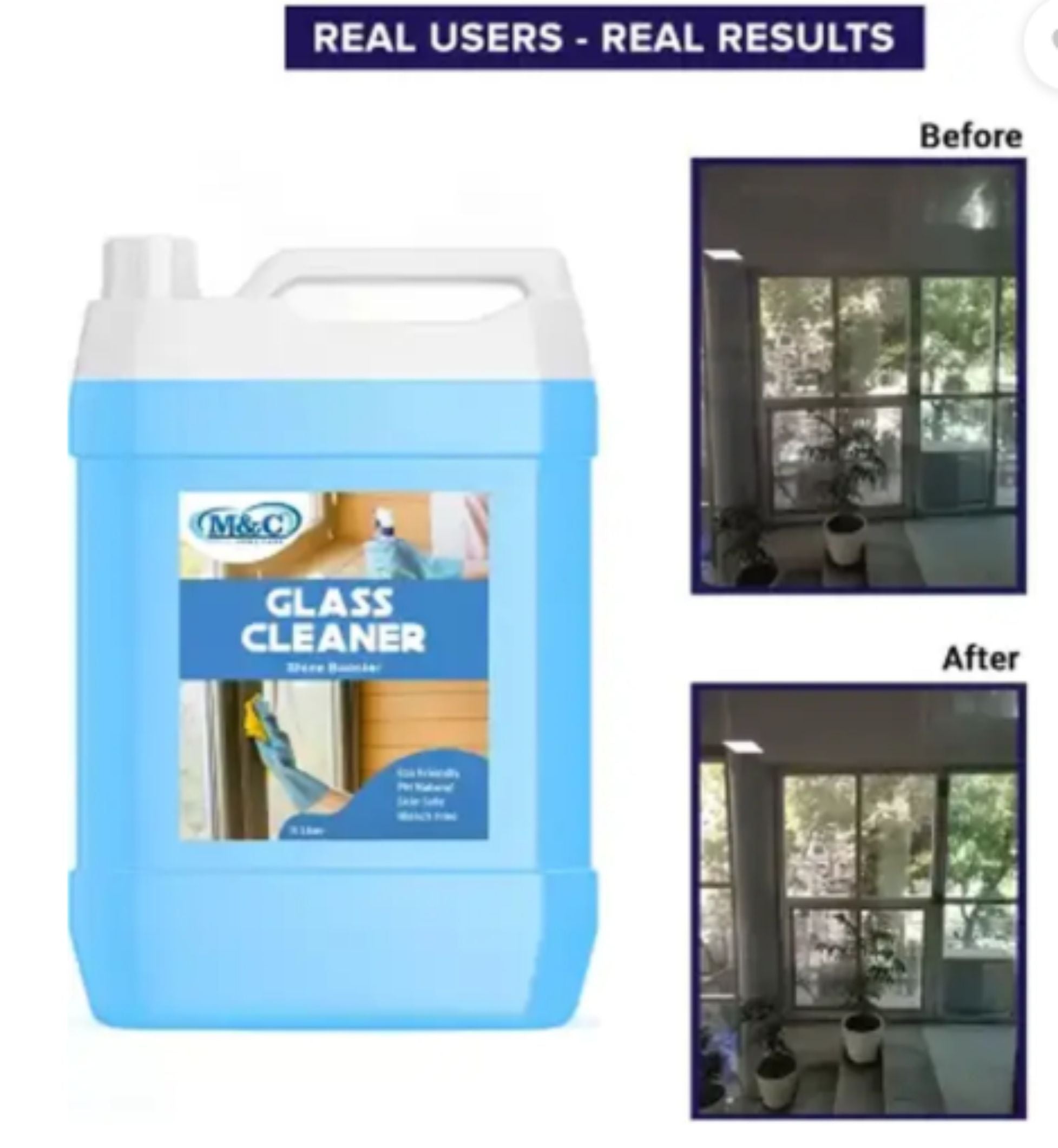 M&C Premium liquied Detergent N144 Citrus Liquid Detergent (4.5 L)